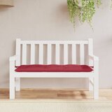  Jastuk za vrtnu klupu boja vina 120 x 50 x 7 cm tkanina Oxford | Eponuda.com