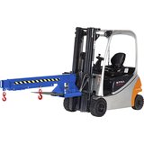 eurokraft pro Teleskopski nakladalnik, teleskopski izvlek, nosilnost 650 - 3000 kg, modro lakirano | Shoptok.si