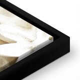  Slika - Ceramic Leaves (1 Part) Wide 120x80 U crnom drvenom okviru | shoptok.hr