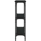  Konzolni stol crni 75 x 22 5 x 75 cm od konstruiranog drva | shoptok.hr