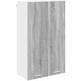 Viseći ormarić s policom Riga Siva Sonoma 60 x 31 x 100 cm | shoptok.hr