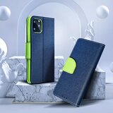 FANCY Book futrola za XIAOMI Redmi NOTE 12S mornarsko plava / limeta | shoptok.hr