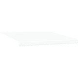 vidaXL Ročna retraktibilna tenda bela 400x350 cm, Tenda za zamenjavo blaga za okvir 4x3.5 m bela | Shoptok.si