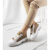 Gemre Beige platform sneakers Meliko | Shoptok.si