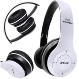 VERKGROUP Bluetooth brezžične slušalke bele FM SD MP3 + mikrofon, (20376520) | Shoptok.si