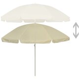  Suncobran za plažu žuta boja pijeska 240 cm | shoptok.hr