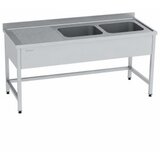  otvorena sudopera sa dva korita desno 1400×700 mm Cijene