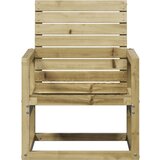  Vrtna stolica 57,5 x 63 x 76 cm od impregnirane borovine | shoptok.hr