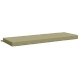  Jastučić za klupu SOEST 100% poliester Svijetlo zelena - Svijetlo zelena 150 x 50 x 8 cm Melange Slike