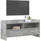 TV ormar 100 x 33 x 47 cm Betonska siva Konstruirano drvo | shoptok.hr