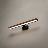  Brilagi-LED Kupaonsko osvetljenje za ogledalo WOODY MIRROR 3u1 LED/12W/230V 60 cm IP44 crna/hrast | Eponuda.com