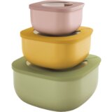 guzzini Eco Store & More 3-dalni set posod za shranjevanje - Plitka | Shoptok.si