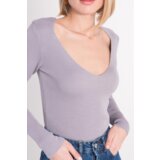 Fashion Hunters Šedý bavlněný svetr BSL | Shoptok.si