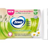 Zewa Vlažni toalet papir Moist Camomile, Sa vlaknima lana, 42 komada Cene