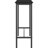  Stol Crni hrast 100 x 40 x 100,5 cm Inženjerska drva i čelik | shoptok.hr