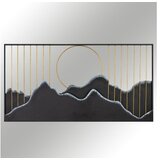 Wallity zidna dekoracija Sagarmatha-1, 114x4x60 cm, crno-zlatne boje | Eponuda.com