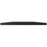 Police za knjige 8 kom visoki sjaj crne 100x30x1,5 cm iverica | Eponuda.com