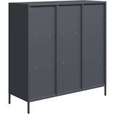 vidaXL Visoka omarica antracitna 101,5x39x103,5 cm jeklo | Shoptok.si