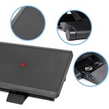 MID.YOU Opora Za Noge Piedino Stripe Pro, Črna | Shoptok.si