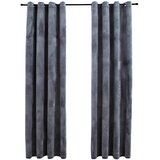  Zavjese za zamračivanje 2 kom baršunaste antracit 140 x 175 cm | Eponuda.com