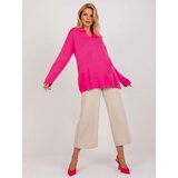 RUE PARIS Sweater-LC-SW-2261.00P-fluo pink | Shoptok.si