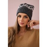  Women's cap Kira K374 dark gray | Shoptok.si