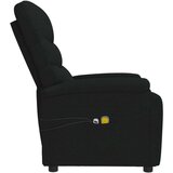  masažna fotelja od tkanine crna | shoptok.hr