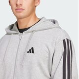 Adidas Sportski gornji dio trenirke 'Essentials French Terry' svijetlosiva / crna | shoptok.hr