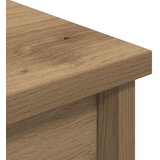  Visoka ploča Artisan hrast 37,5x35x180 cm izrađeno drvo | shoptok.hr