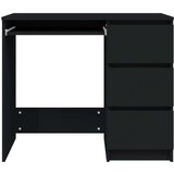  Radni stol crni 90 x 45 x 76 cm od iverice | shoptok.hr
