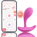 HoneyPlayBox Oly 2 Pressure Sensing App-Enabled Wearable Clit & G Spot Vibrator Pink