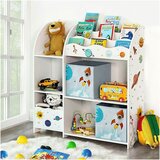Songmics Organizator za igrače in knjige (GKR42WT), bel | Shoptok.si