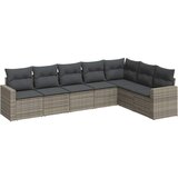  7-dijelni set vrtnih sofa sivi od poliratana | shoptok.hr