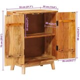  Ormari za skladištenje Smeđa 55 x 35 x 75 cm Čvrsto drvo manga | shoptok.hr