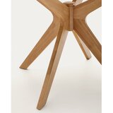 Kave Home Okrugao blagovaonski stol s pločom stola u dekoru hrasta ø 120 cm Naanim – | shoptok.hr