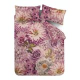 RHS Rožnata podaljšana posteljnina za zakonsko posteljo 230x220 cm Rosemoor Floral – u