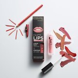 Eveline set oh!my lips tekući mat ruž+olovka 01 Cijene