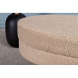 Venture Home ovalni tabure Otto (art. 15569-403) 100 × 40 × 41 cm, bež | shoptok.hr