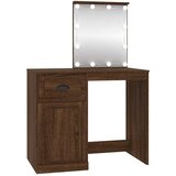  Toaletni stolić LED boja hrasta 90x50x132,5cm konstruirano drvo | shoptok.hr