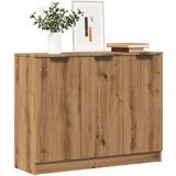 vidaXL Komoda artisan hrast 90,5x30x70 cm inženirski les Cene