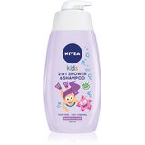 Nivea Kids Girl gel za prhanje in šampon 2v1 za otroke 500 ml Cene