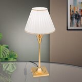 Orion LA 4-1049/1 - Stona lampa FONSA 1xE27/60W/230V bela/zlatna | Eponuda.com