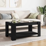  Stolić za kavu LED crni 93x53x45 cm od konstruiranog drva | Eponuda.com