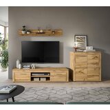 MID.YOU Dnevni Regal Jam, Barva Hrasta, 3-Delni | Shoptok.si