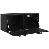 vidaXL Ormar za Zid Crni hrast 80 x 36.5 x 35 cm Konstruirano drvo | shoptok.hr