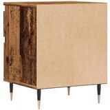 vidaXL Nočna omarica Old Wood 40x35x50 cm Inženirski les | Shoptok.si