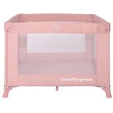 Lorelli sklopivi vrtić za bebe za igru Sunny Playground 100x100 cm, rozi | shoptok.hr