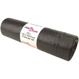  Vreće za smeće s vezicama 150 kom crne 240 L | shoptok.hr