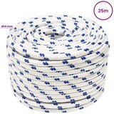  Višenamjensko pomoćno uže 14 mm 25 m Bijela i plava PP - Bijela i plava 14 mm 25 m | shoptok.hr
