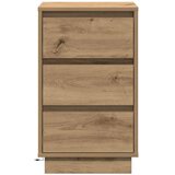  Noćni ormar s ladicama Umjetnički hrast 39 x 34,5 x 65 cm | Eponuda.ba